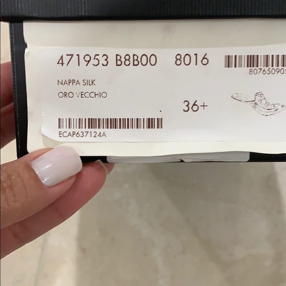 Gucci princetown gold embellished - Picture 6 of 9